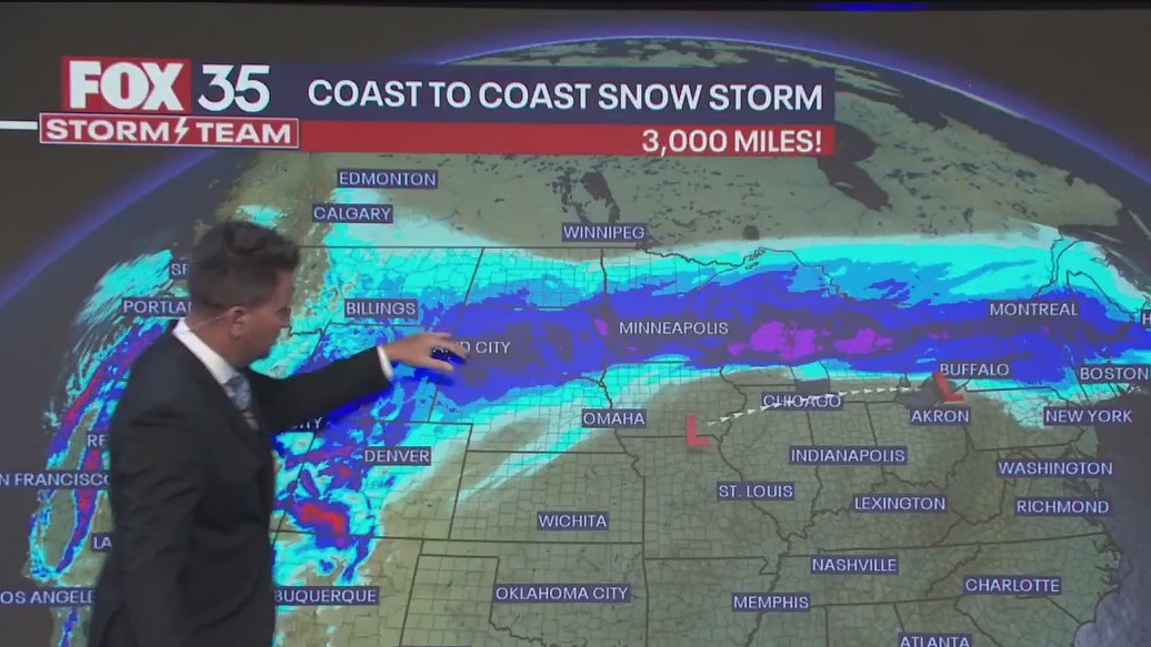 Powerful winter storm to impact millions from coast-to-coast
